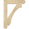 Ekena Millwork Imperial Craftsman Rough Sawn Bracket, Douglas Fir, 4"W x 24"D x 32"H BKT04X24X32IMP04RDF - alternate 3